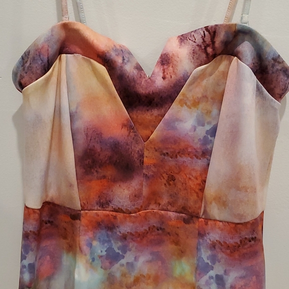 VENUS Watercolor Painting Stealth Dress - Picture 3 of 11